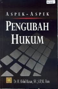 Aspek-aspek pengubah hukum