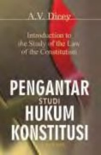 Pengantar studi hukum konstitusi